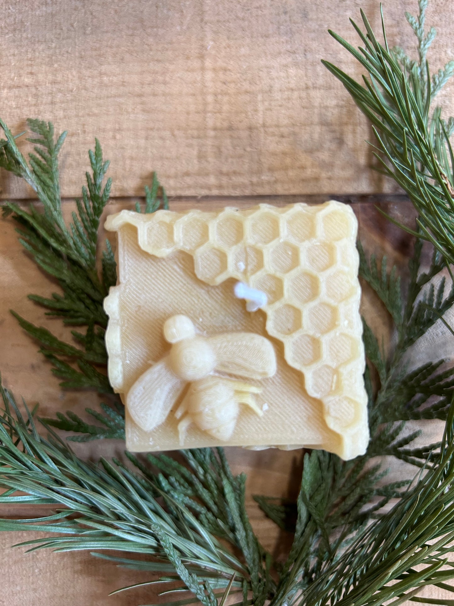 Honeycomb Beeswax Candle