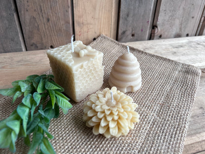 Mini Beeswax Candle Bundle