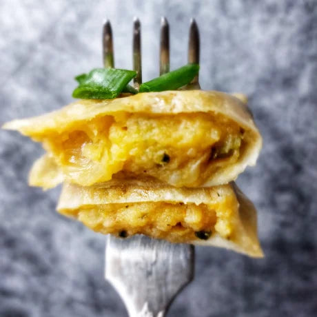 Pierogerie-Jalapeño and Vegan Cheddar Pierogi
