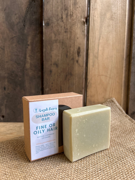 Lazuli Farms-Shampoo Bar Fine or Oily Hair