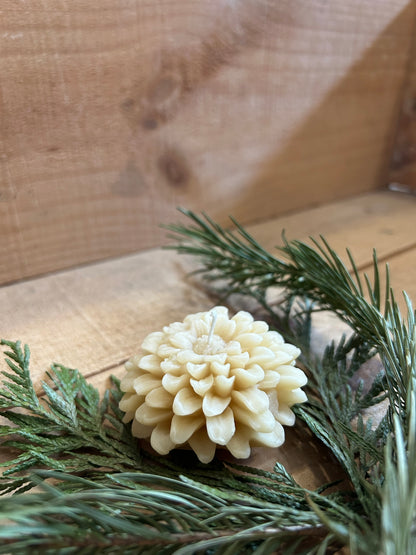 Flower Beeswax Candle