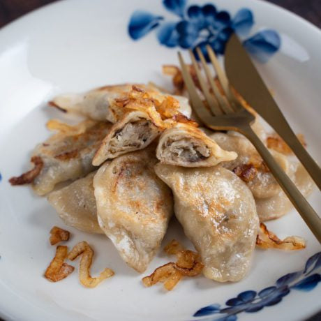 Pierogerie-Organic Sauerkraut and Portobello Mushroom Pierogi