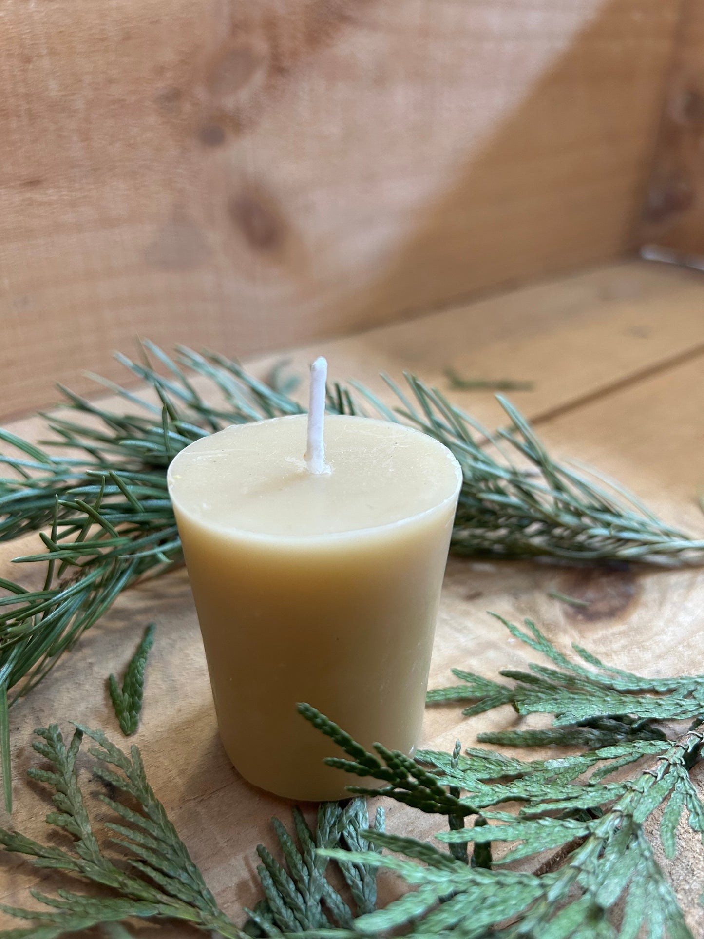 Votive Beeswax Candle