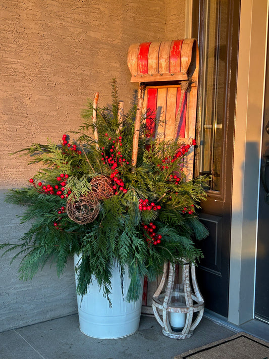 Winter Porch Planter Workshop