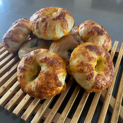 Sourdough Bagels