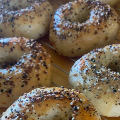 Sourdough Bagels